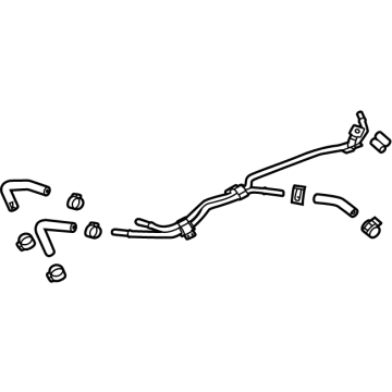 Chevy Trailblazer Coolant Pipe - 55515820