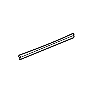 GM 84128191 Belt Weatherstrip, Front Passenger Side 84128191 GM Belt Weatherstrip, Front Passenger Side Illustration 1 of 1