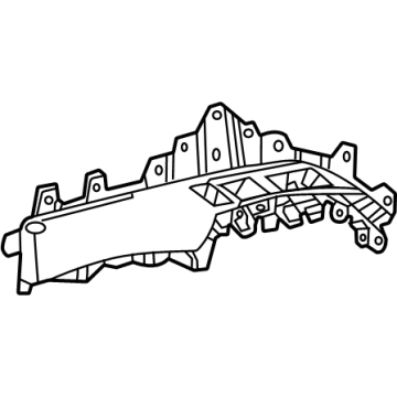84272744 GM Switch Panel, Passenger Side Illustration 1 of 1