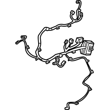 GM 84863318 Harness, Driver Side 84863318 GM Harness, Driver Side Illustration 1 of 1