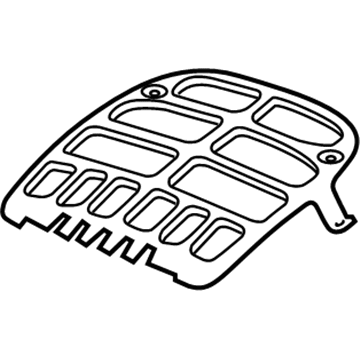 23433529 GM Hood Reinforcement Illustration 1 of 1