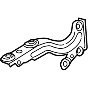 GM 23432757 Hinge, Driver Side 23432757 GM Hinge, Driver Side Illustration 1 of 1