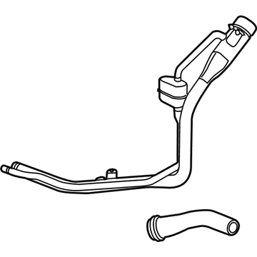 GM 13468062 Filler Neck 13468062 GM Filler Neck Illustration 1 of 1