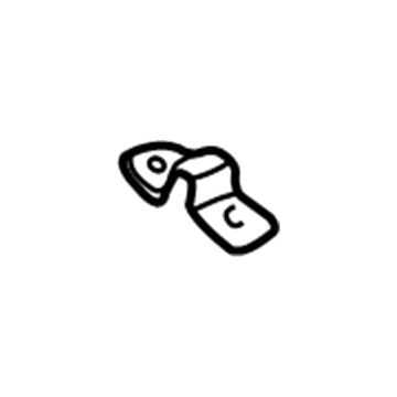 GM 15658547 Panel Assembly Bracket 15658547 GM Panel Assembly Bracket Illustration 1 of 1