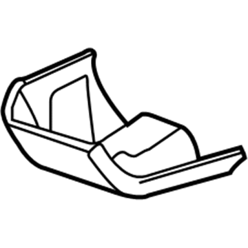Chevy 15647837 Cowl Side Panel Brace