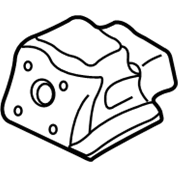 GM 15714777 Panel Assembly Mount Bracket 15714777 GM Panel Assembly Mount Bracket Illustration 1 of 1