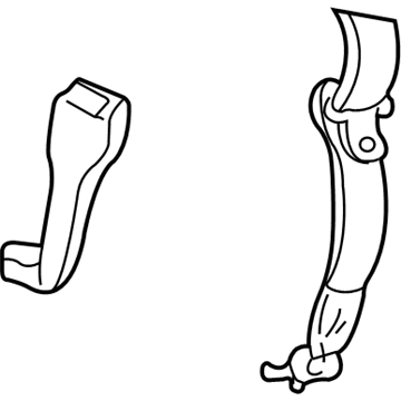 Chevy 12380607 Seat Belt Assembly