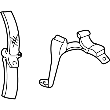 Chevy 12380608 Seat Belt Assembly