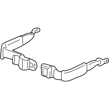 Chevy 12543984 Seat Belt Assembly