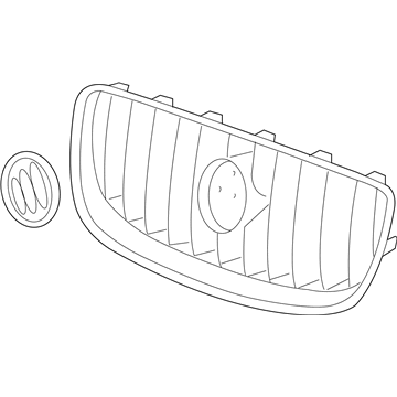 Buick Terraza Grille - 15228346