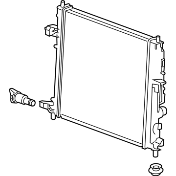 Chevy 84352728 Radiator