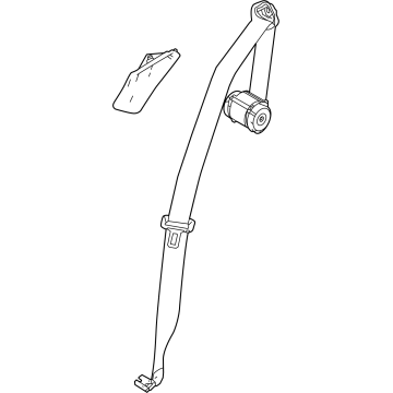 Chevy Equinox EV Seat Belt - 85040135