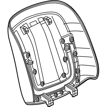 Cadillac 84942536 Seat Back Panel