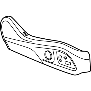 Cadillac 84791840 Outer Finish Panel