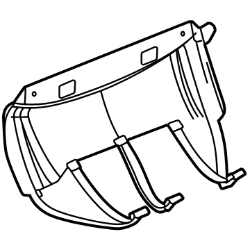 Cadillac 84791235 Lower Cover