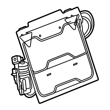 Cadillac 13550297 Lumbar Support
