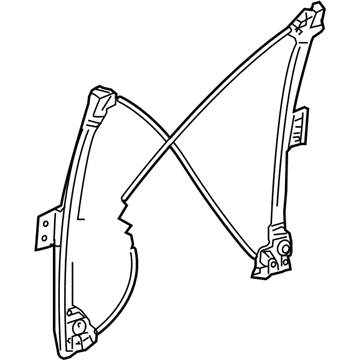 GMC Envoy XUV Window Regulator - 19210376