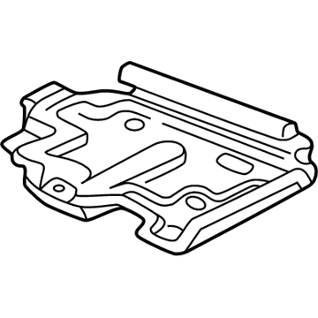 GM 22619886 Battery Tray 22619886 GM Battery Tray Illustration 1 of 1
