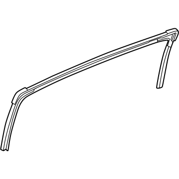 GMC Hummer EV SUV Weather Strip - 86825131