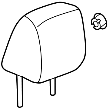Chevy 26534380 Headrest