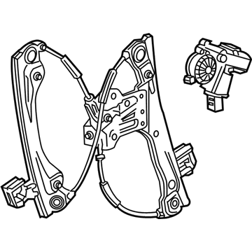 Chevy 22938326 Window Regulator