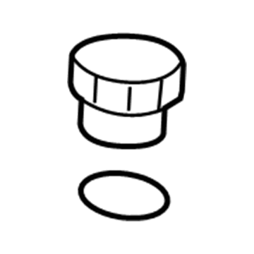 GM 12590905 Filler Cap 12590905 GM Filler Cap Illustration 1 of 1