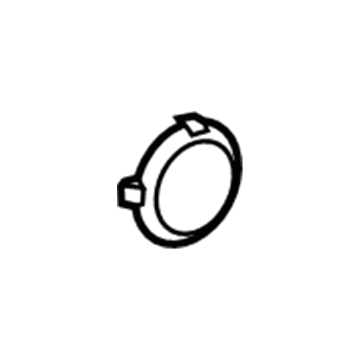 GM 95971309 Tilt Lever Cap, Jet Black 95971309 GM Tilt Lever Cap, Jet Black Illustration 1 of 1