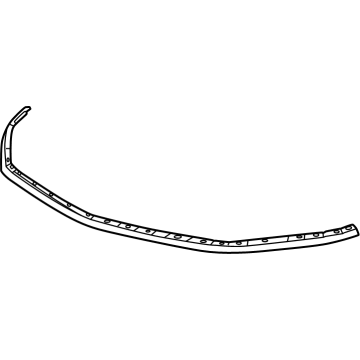 GM 26334447 Weatherstrip Assembly-Hood Front 26334447 GM Weatherstrip Assembly-Hood Front Illustration 1 of 1