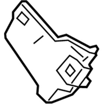 GM 23345373 Bezel 23345373 GM Bezel Illustration 1 of 1
