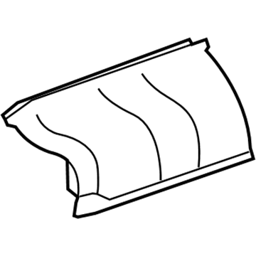 96837201 GM Defroster Duct Illustration 1 of 1
