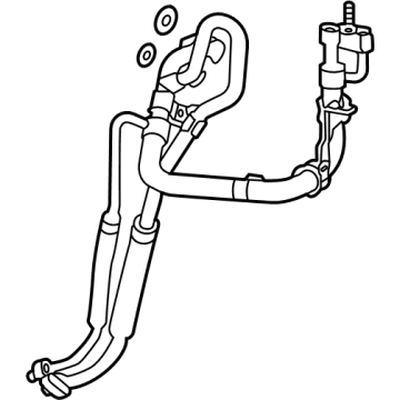 Chevy 86807807 Rear Suction Hose