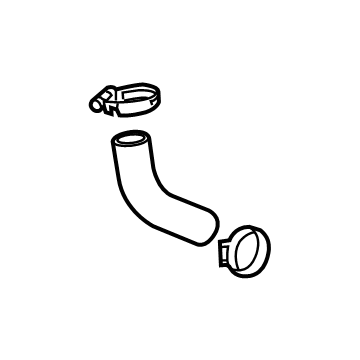 84706282 GM Filler Hose Illustration 1 of 1