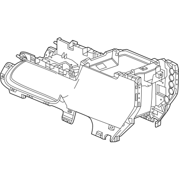 Chevy 84906582 Console Base