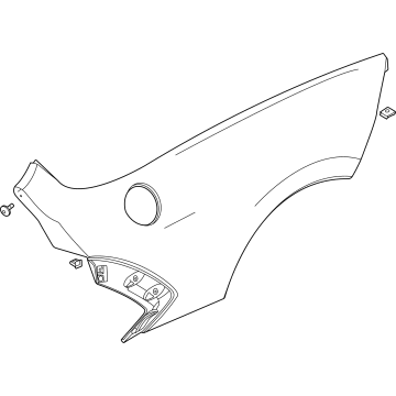 Chevy 87861818 Quarter Panel