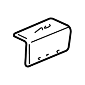 Cadillac 12493087 Side Cover