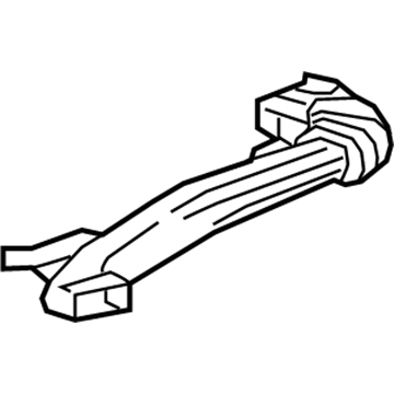13473162 GM Defroster Duct, Driver Side Illustration 1 of 1