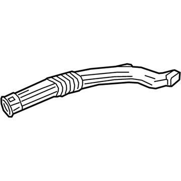 13473164 GM Defroster Duct, Passenger Side Illustration 1 of 1