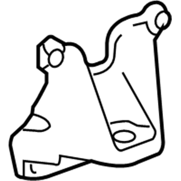 15936699 GM Mount Bracket, Driver Side Illustration 1 of 1
