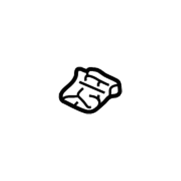 GM 25722717 Emblem 25722717 GM Emblem Illustration 1 of 1