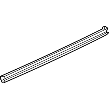 GM 42740493 Belt Weatherstrip, Front Driver Side 42740493 GM Belt Weatherstrip, Front Driver Side Illustration 1 of 1