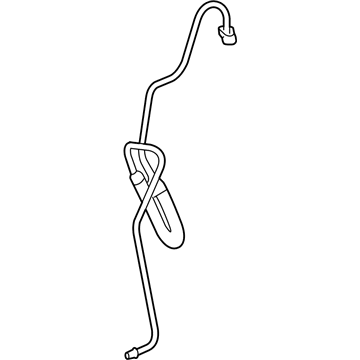GM 15140409 Inlet Hose 15140409 GM Inlet Hose Illustration 1 of 1