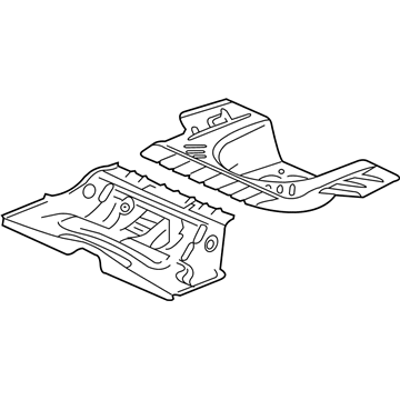 Cadillac CTS Floor Pan - 88891833