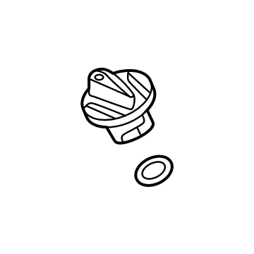 GMC 12662196 Filler Cap