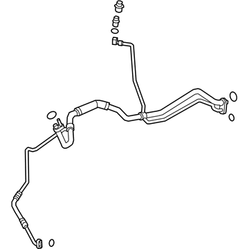 Chevy 84819070 Evaporator Tube