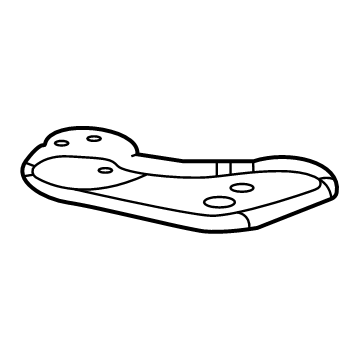 Chevy 84734644 Rear Bracket
