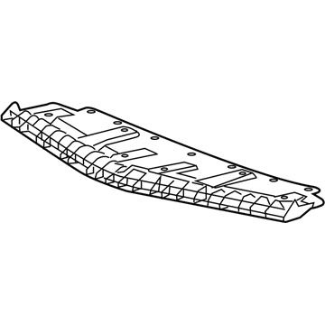 GM 20952857 Lower Support 20952857 GM Lower Support Illustration 1 of 1