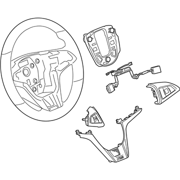 Chevy 42566581 Steering Wheel