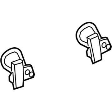 GM 23131191 Belt Guide 23131191 GM Belt Guide Illustration 1 of 1
