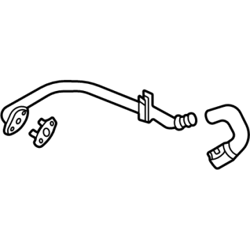GM 55507887 Vent Pipe 55507887 GM Vent Pipe Illustration 1 of 1