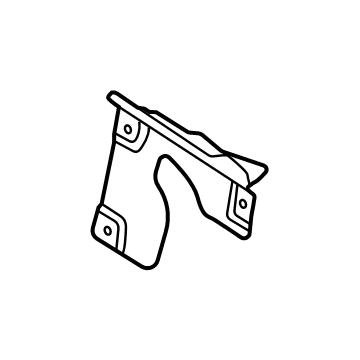 GM 55503850 Mount Bracket 55503850 GM Mount Bracket Illustration 1 of 1